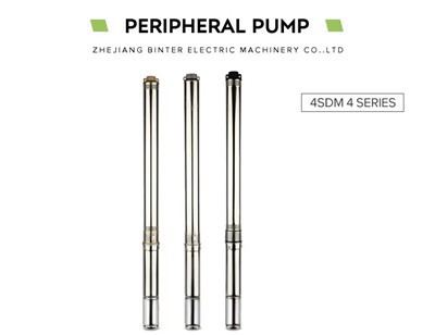 Tek-fazlı Yüksek Nominal Başlıklı 181m 4inç Derin Kuyu Dalgıç Pompa Yüksek Basınçlı 4SDM Su Pompası